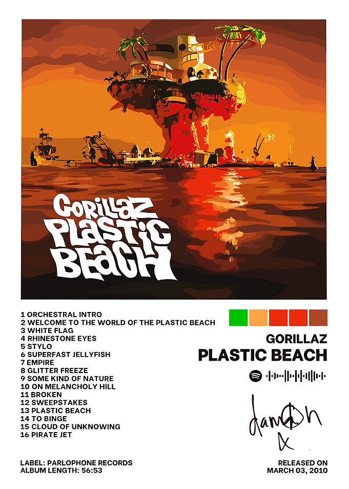 Gorillaz Plastic Beach