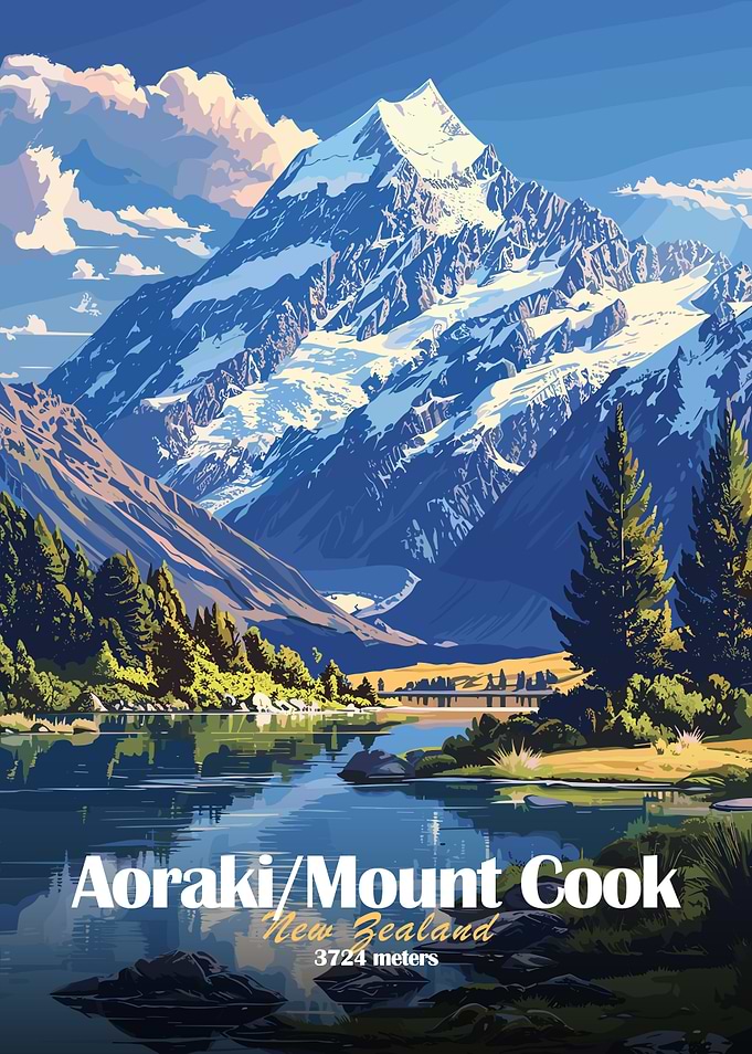 Aoraki/Mount Cook, New Zealand