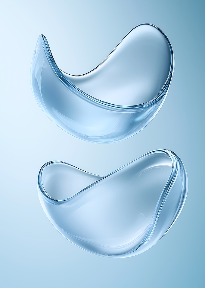 Abstract Water Droplets