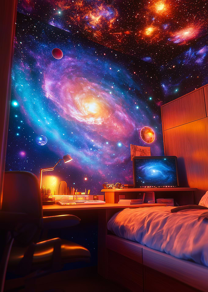 Galaxy Bedroom Decor