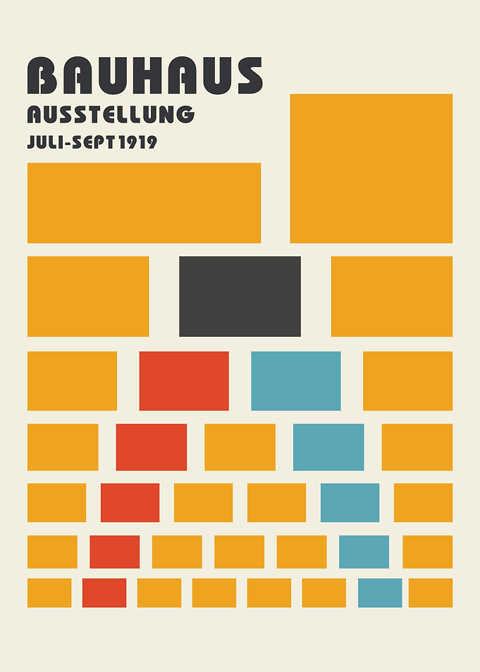 Bauhaus Exhibition Poster