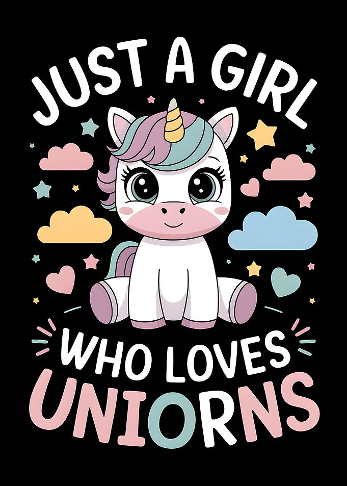 Unicorn Girl Graphic