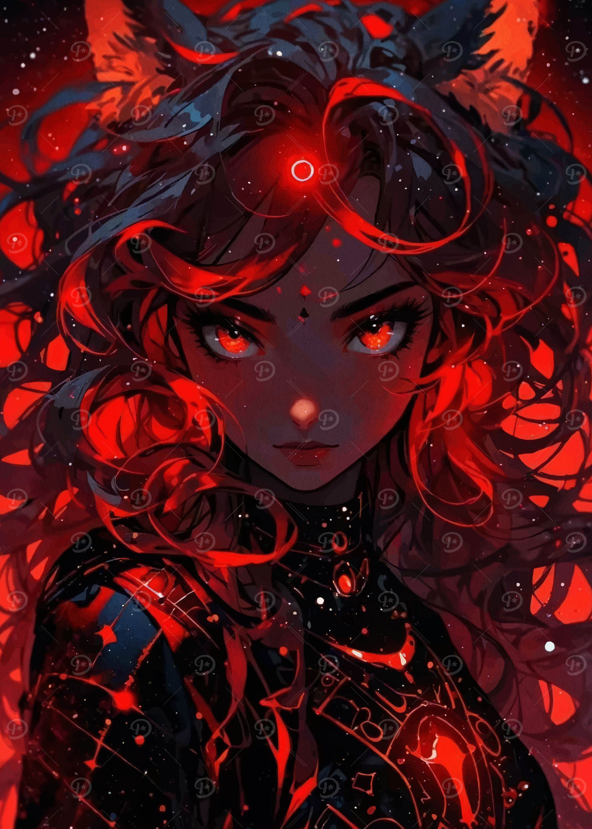 Red-Haired Anime Girl
