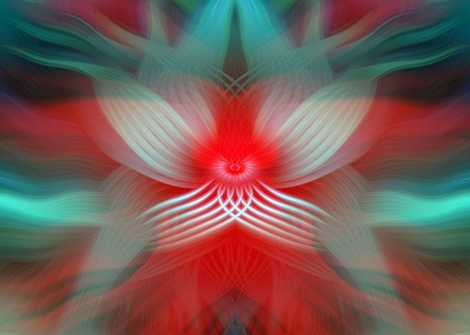 Abstract Flower Design