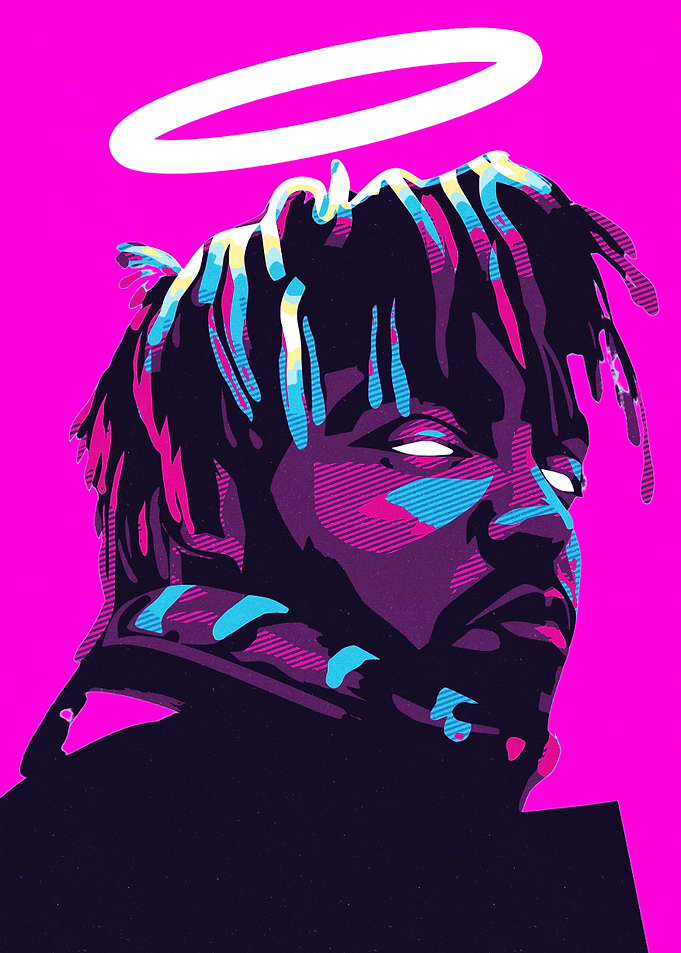 Juice WRLD Pop Art Portrait