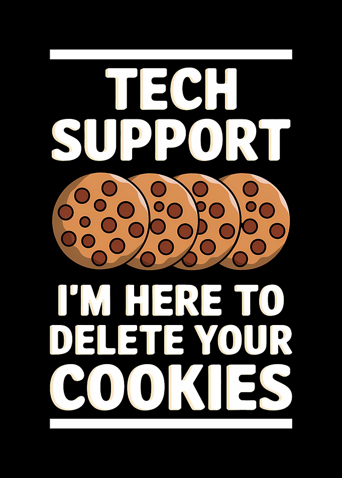 Tech Support Cookie Pun