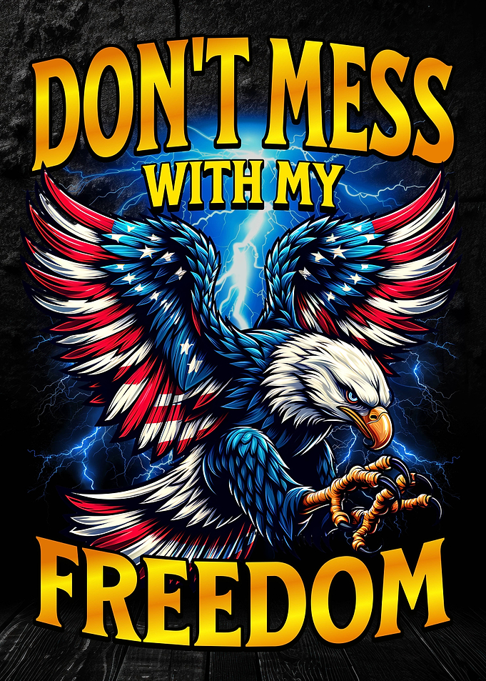 American Eagle Freedom USA America Land of the Free
