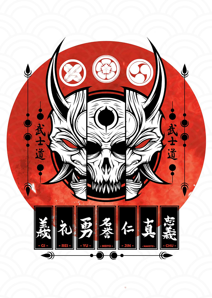 Japanese Demon Mask