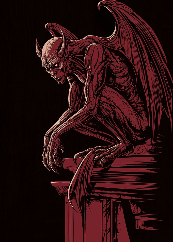 Gargoyle Illustration