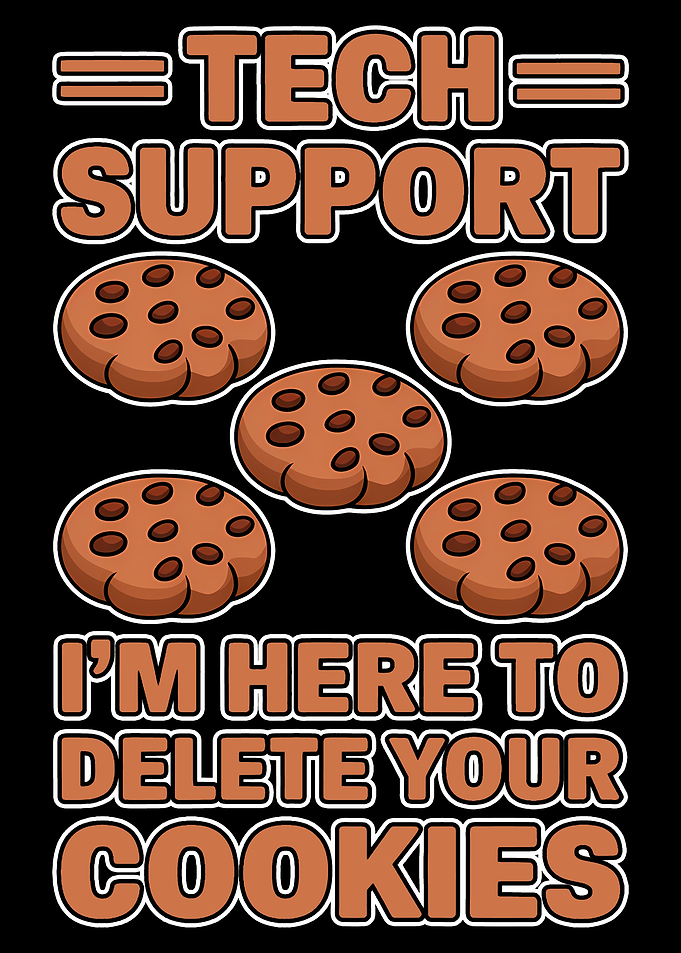 Tech Support Cookie Pun