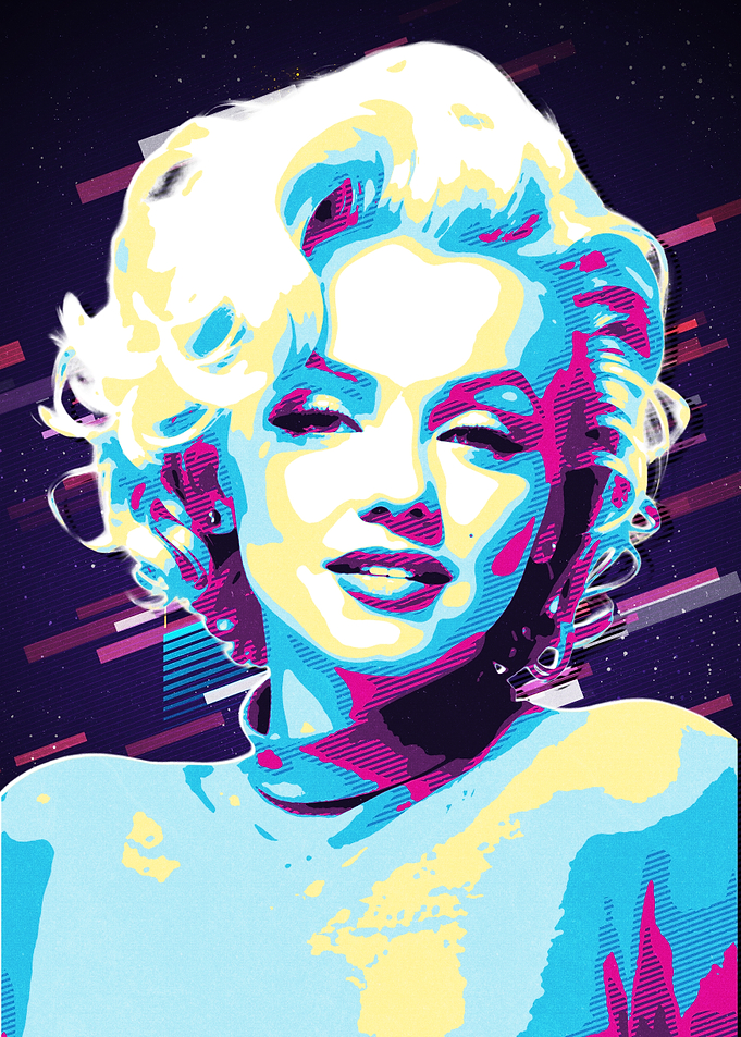 Marilyn Monroe Pop Art