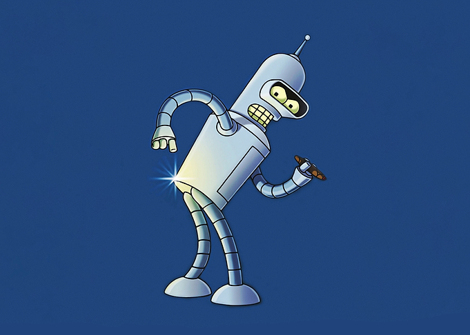 Bender Futurama Robot