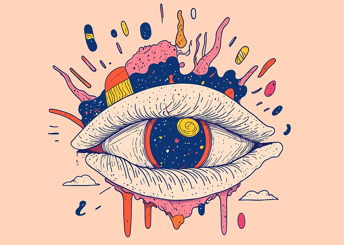 Cosmic Eye Illustration