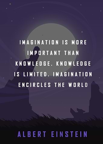 Einstein Quote - Imagination