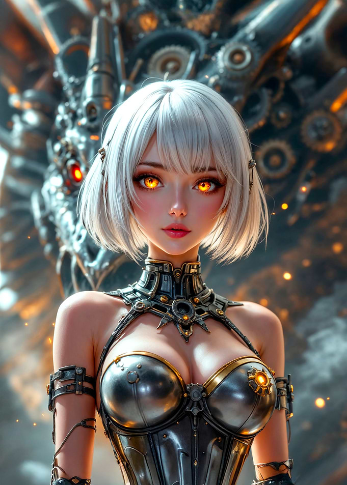 Cyberpunk Anime Girl
