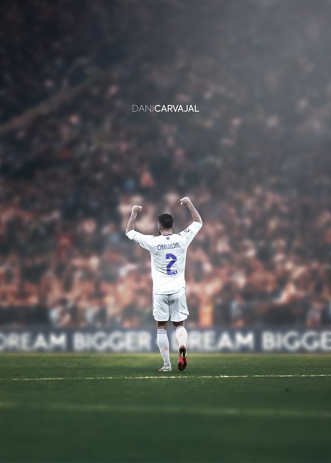 Dani Carvajal Player Celebration