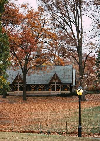 Autumn Central Park Scene