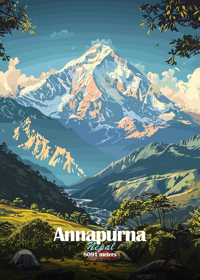 Annapurna Mountain Nepal