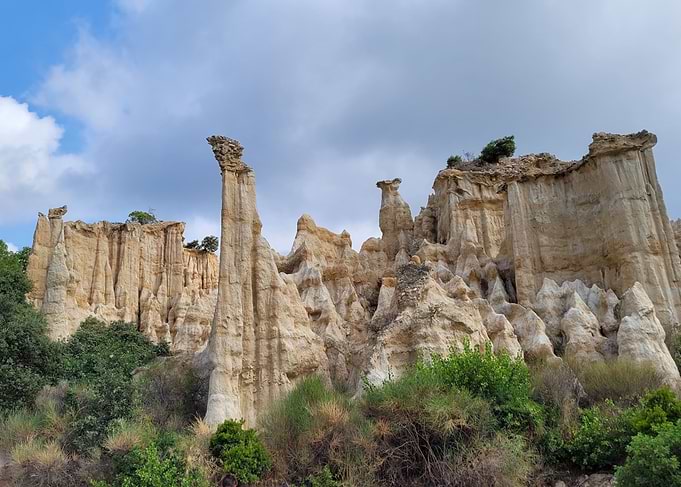 Eroded Rock Formations