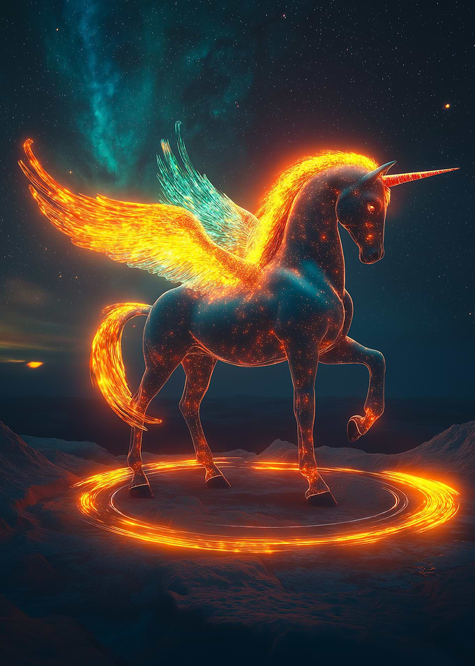 Fiery Pegasus