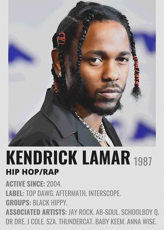 Kendrick Lamar Portrait