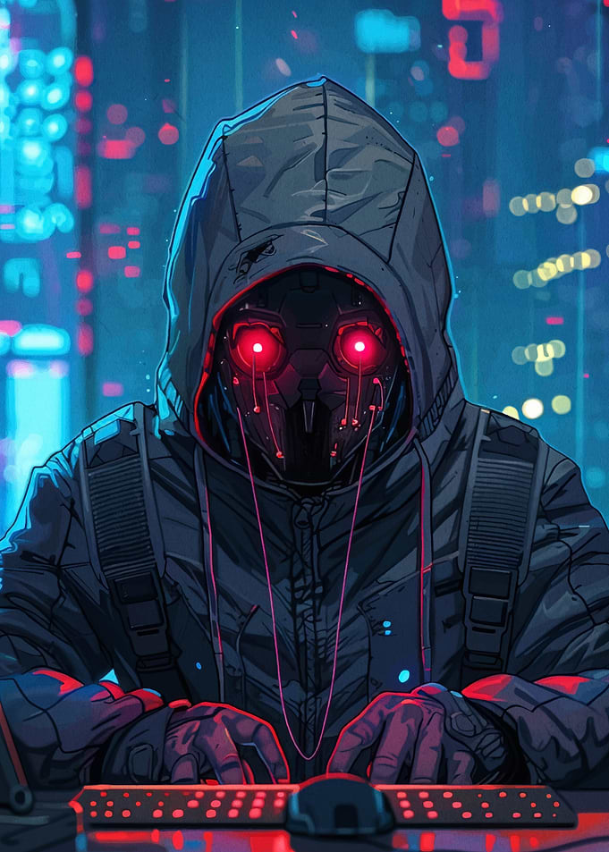 Cyberpunk Hacker