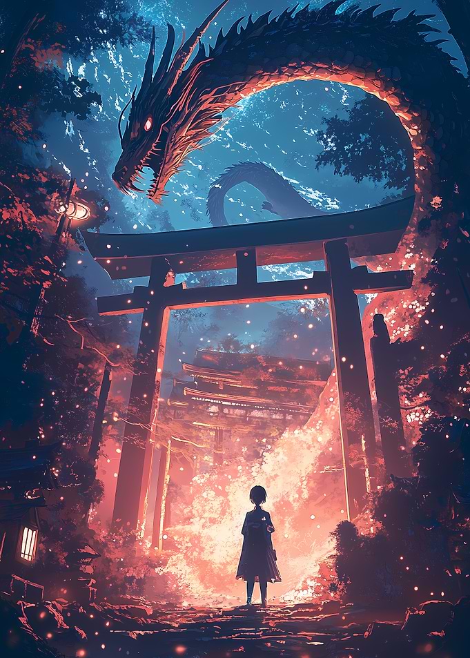 Dragon Gate on Fire