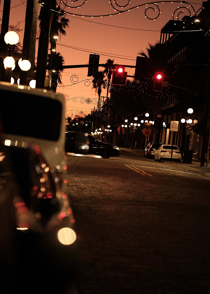 City Street at Dusk