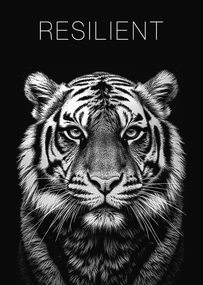 Resilient Tiger Portait