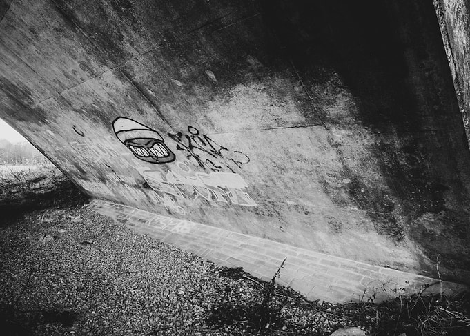 Graffiti Under Bridge