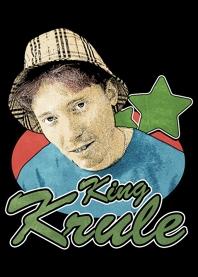 King Krule Cartoon Poster