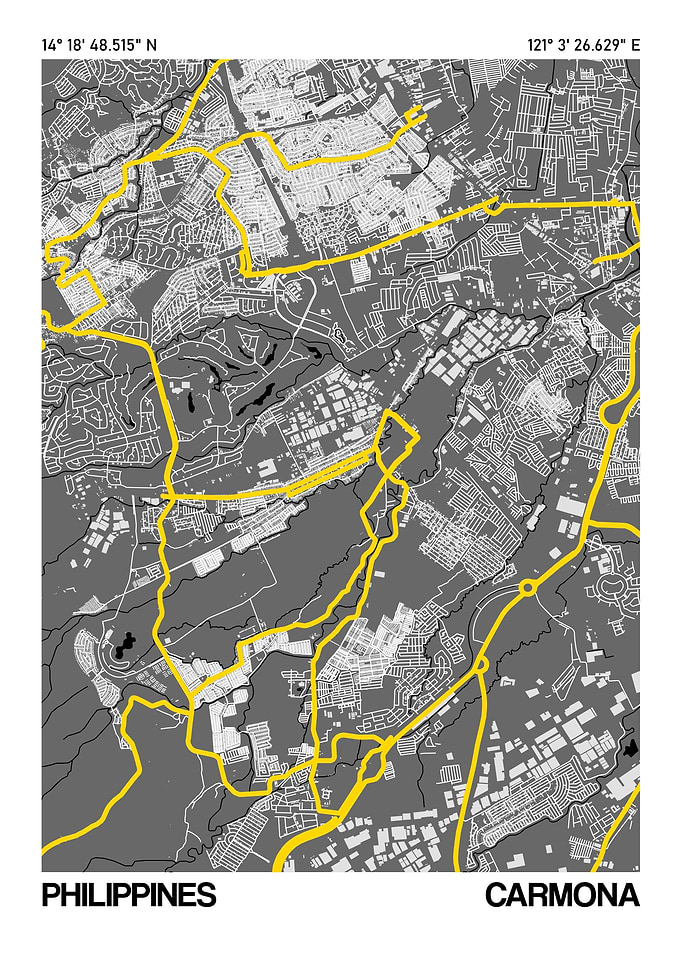 Carmona City Street Map