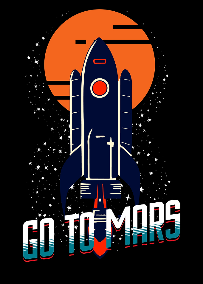 Go To Mars Rocket