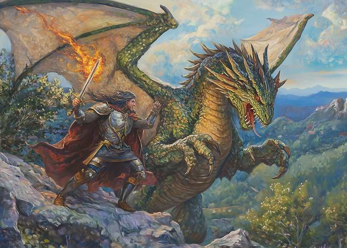 Dragon and Knight