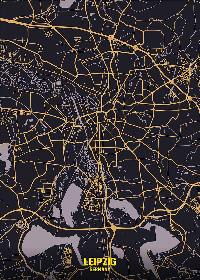 Leipzig City Map