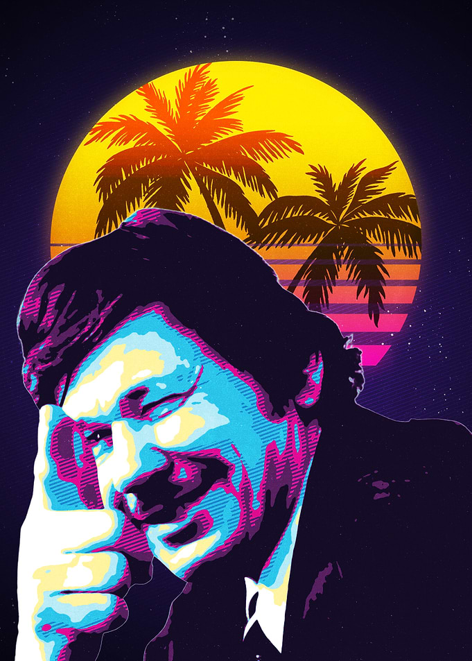 Paul Kersey Retro Art