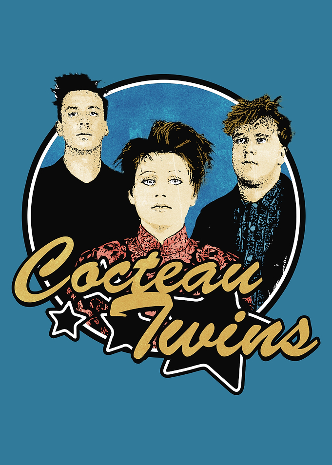 Cocteau Twins Band Retro Poster