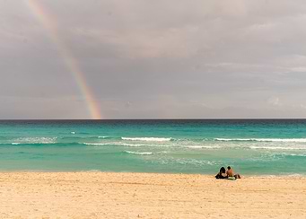 Rainbow Beach Scene