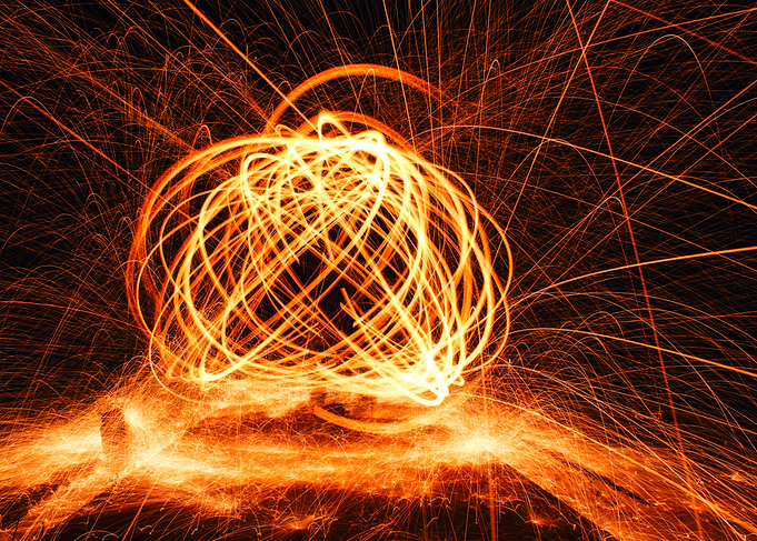Fire Spin Orb