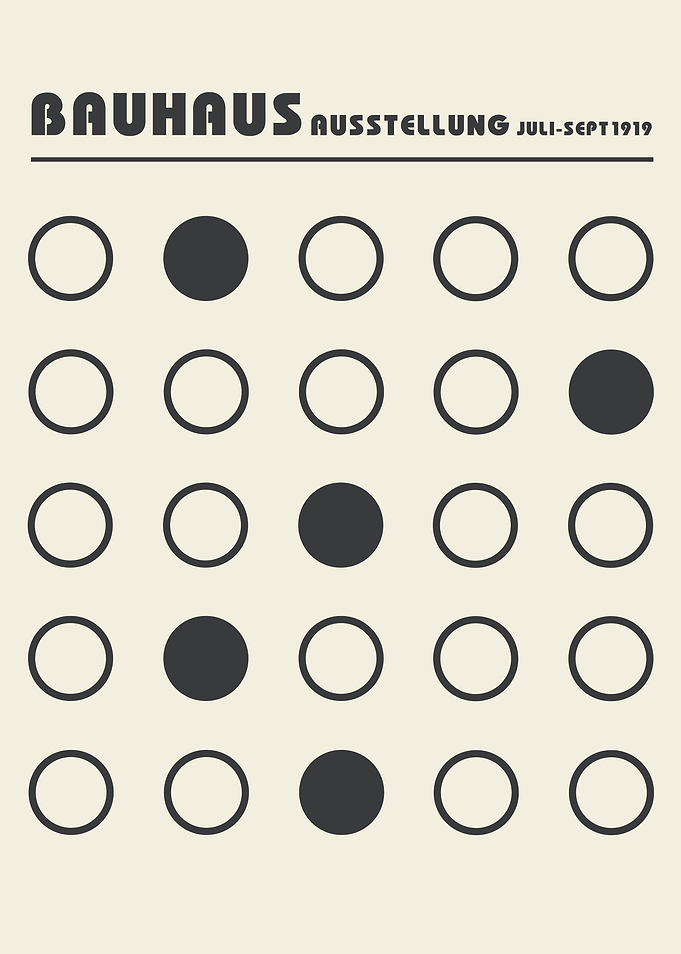 Bauhaus Exhibition Poster