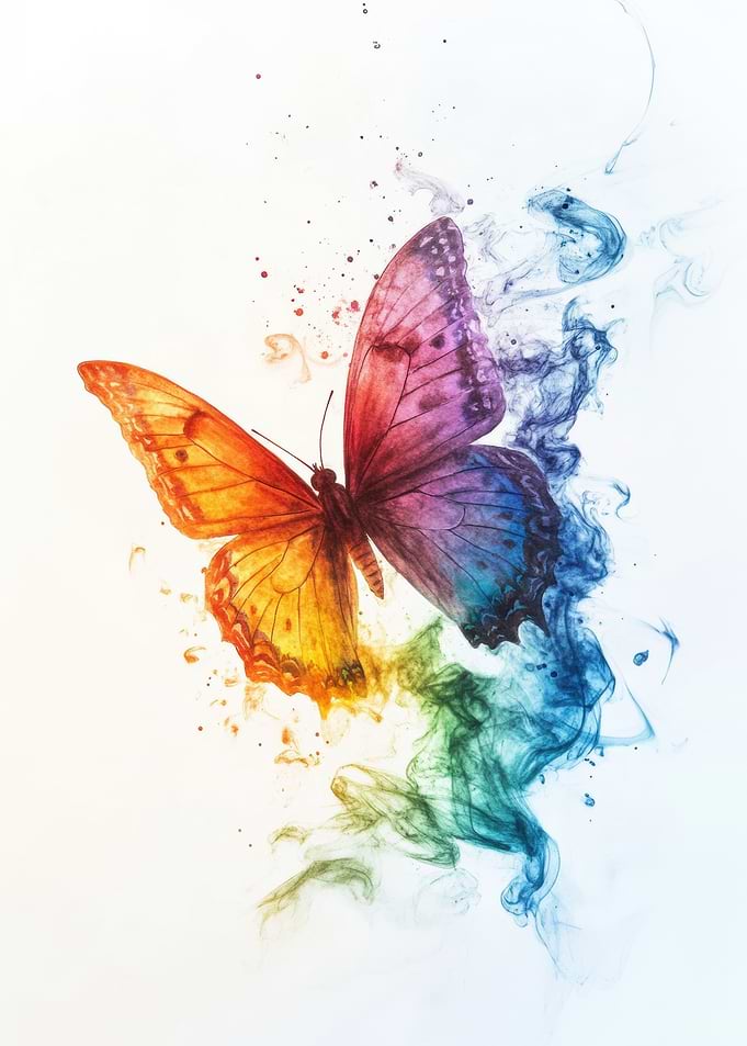 Rainbow Butterfly