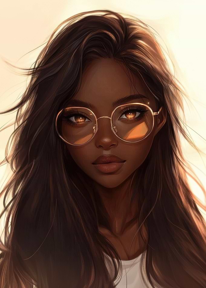 Digital Portrait of Woman