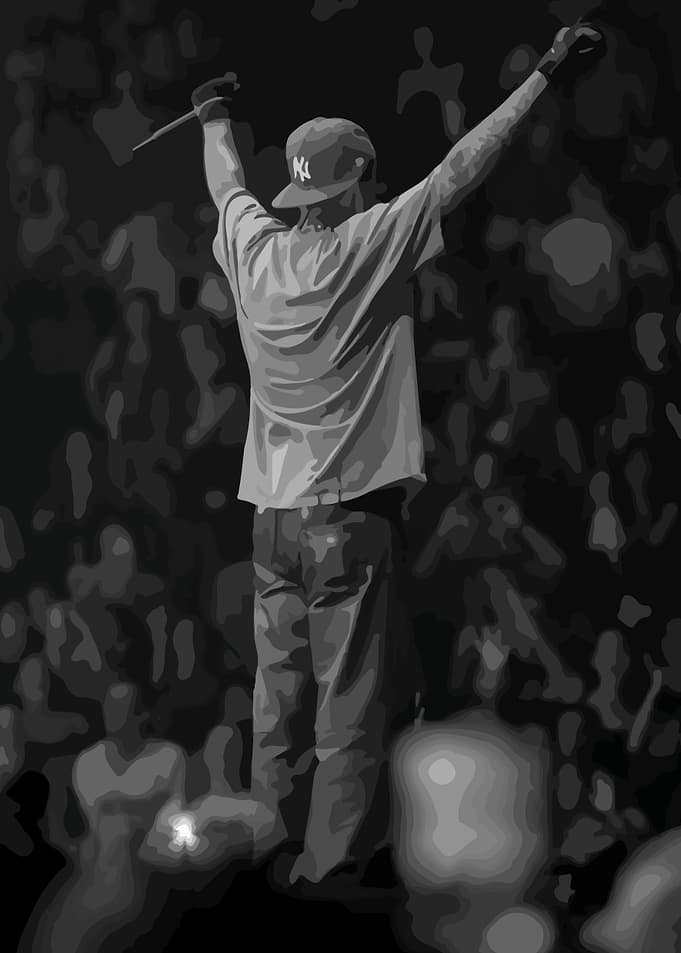 Concert Performer Silhouette