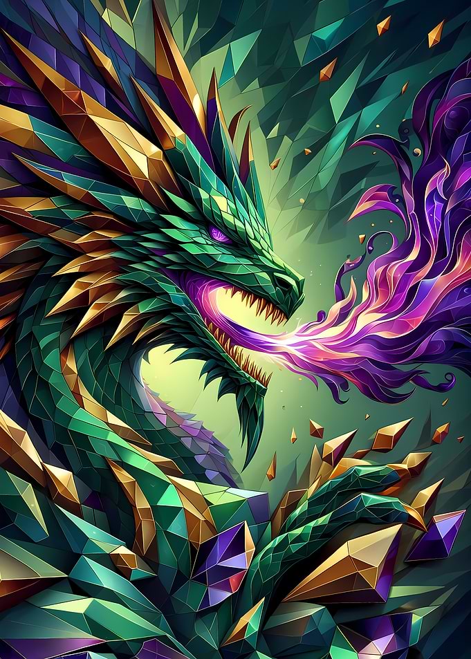 Emerald Shard Dragon