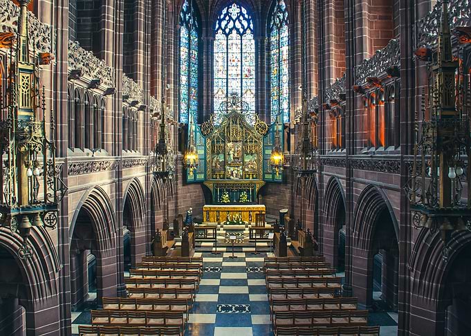 LIverpool Cathedral Interior