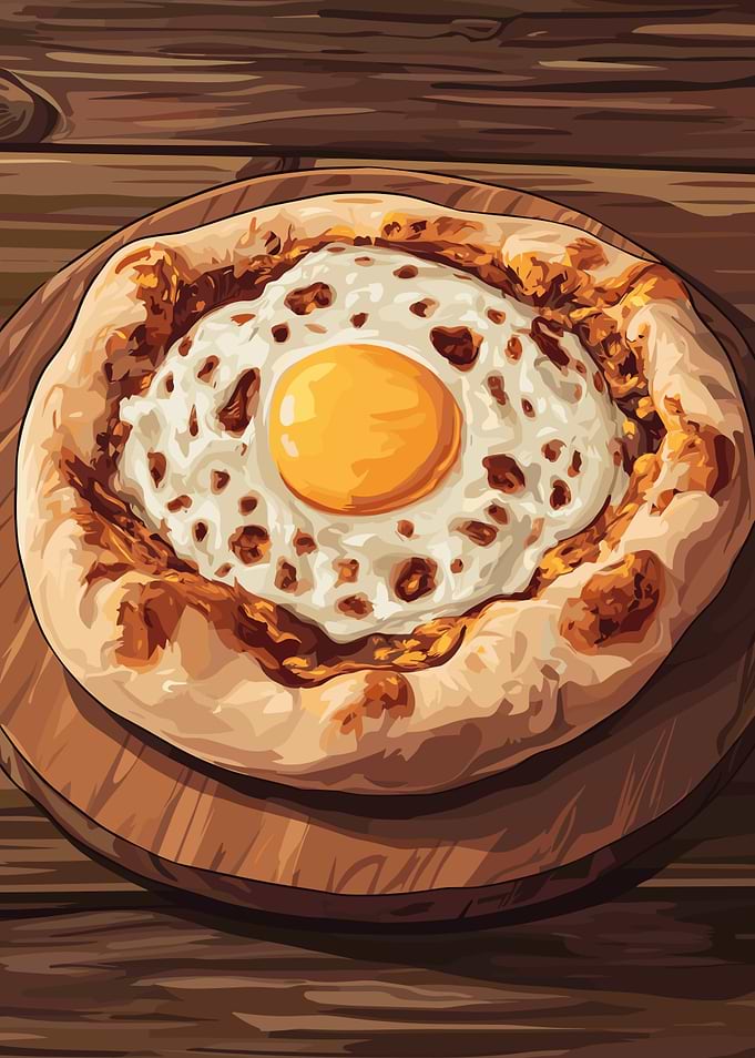 Fried Egg Pizza
