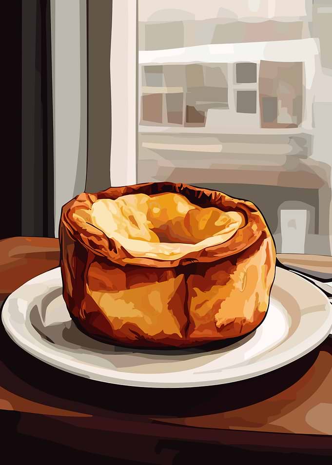 Golden Brown Bread Pudding