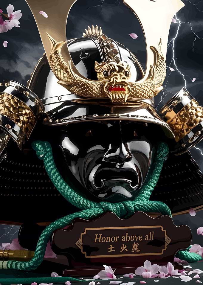 Samurai Helmet & Mask