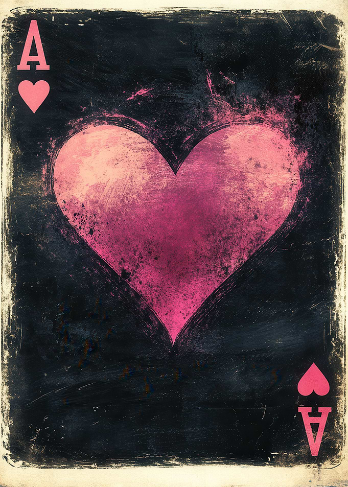 Ace of Hearts Playing Card