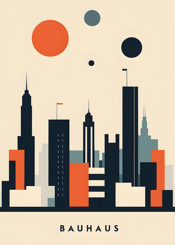Bauhaus Cityscape